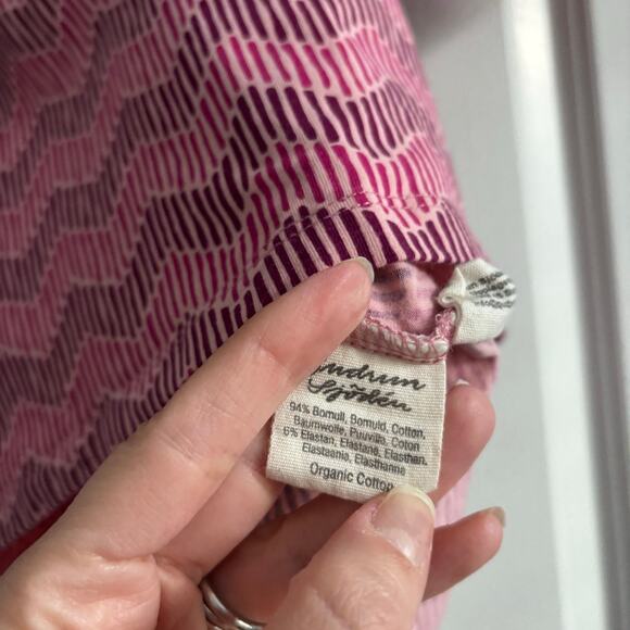 Gudrun Sjodén Jersey Knit Organic Cotton Elastane Jersey Top Sz L Sustainable - Picture 4 of 8